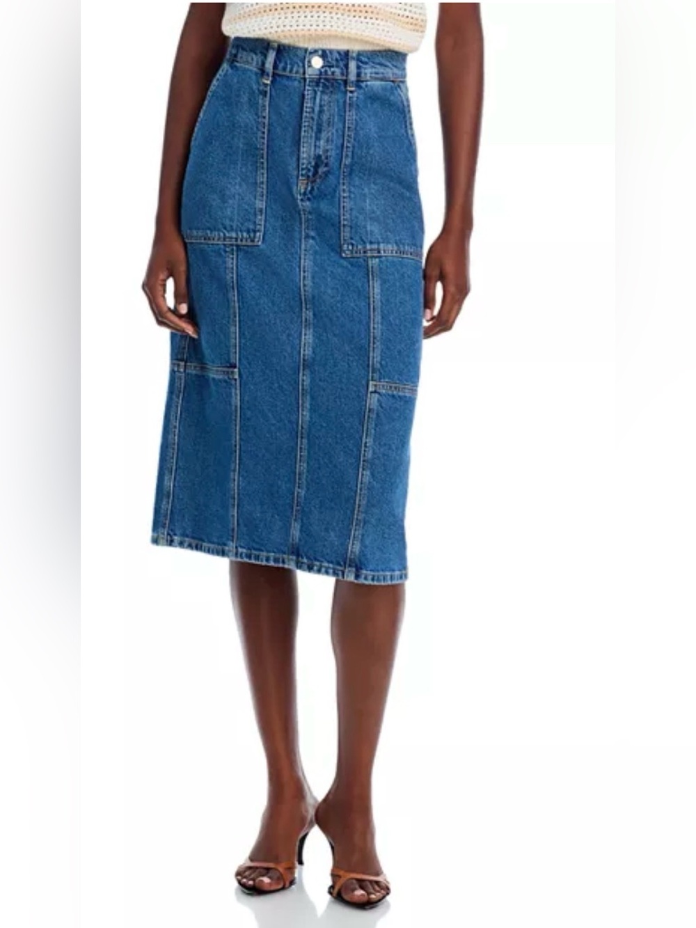 Rails Olympic Denim Skirt